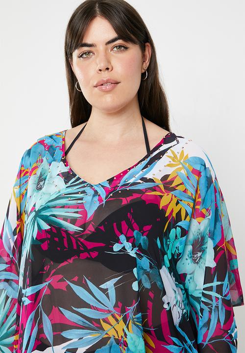 Lithe Plus - Printed kaftan - multi
