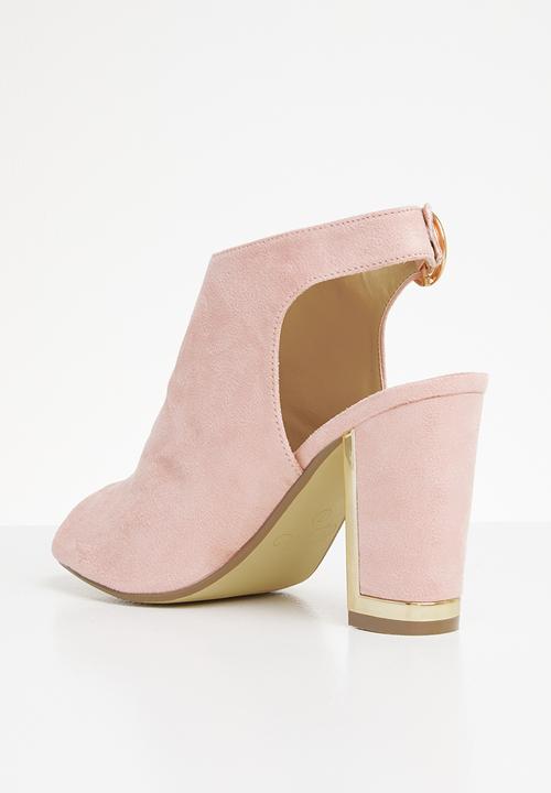 Miss Black - Aimee heel - pink
