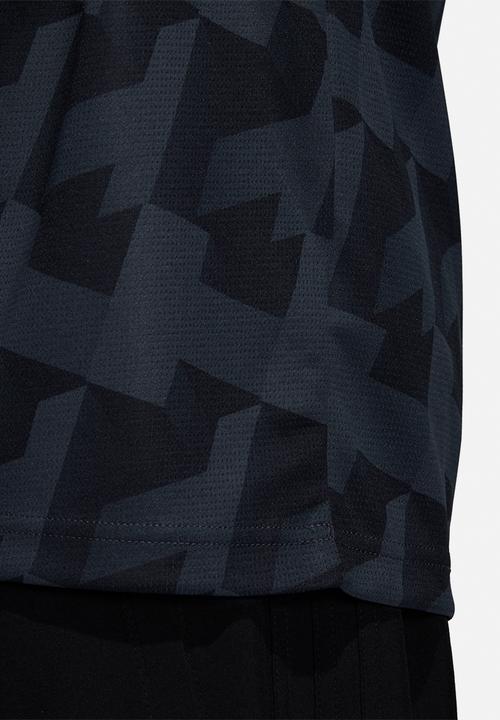 adidas Performance - Tango AOP jersey - black
