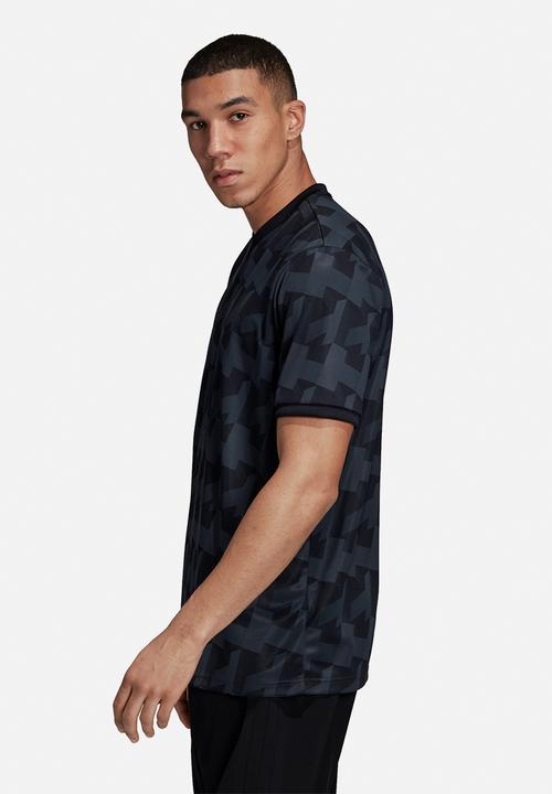 adidas Performance - Tango AOP jersey - black