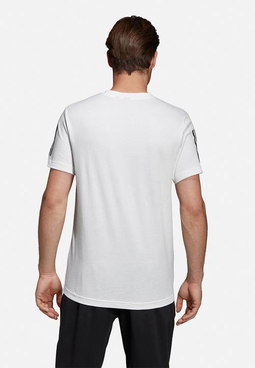 adidas Performance - Sid crew short sleeve tee - white & black