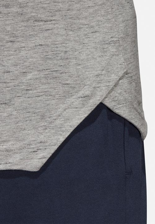 adidas Performance - ID 3 stripe tee - grey