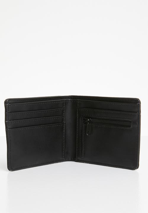 Vans - Drop V bilfold wallet - black