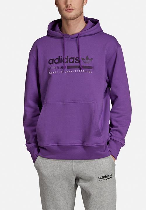 adidas Originals - Kaval graphic hoodie - purple