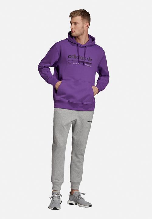 adidas Originals - Kaval graphic hoodie - purple