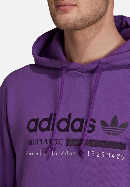 adidas Originals - Kaval graphic hoodie - purple
