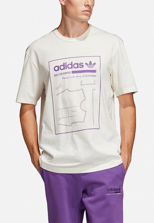 adidas Originals - Kaval graphic tee - white
