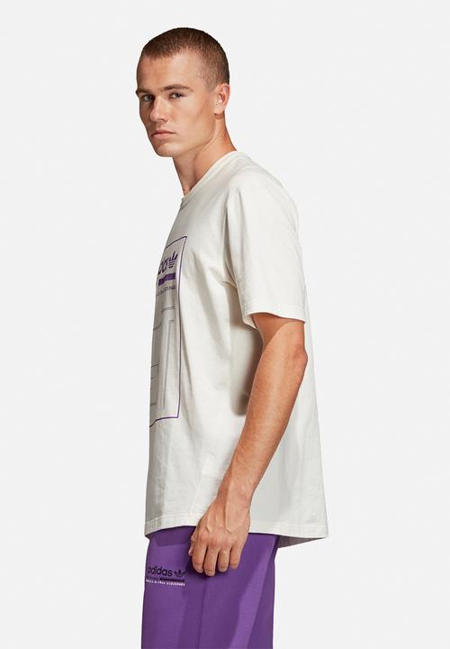 adidas Originals - Kaval graphic tee - white