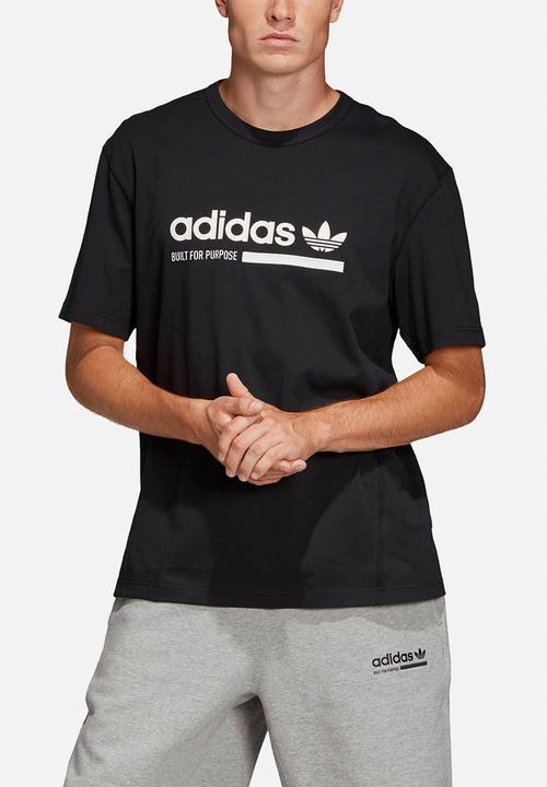 adidas Originals - Kaval short sleeve crew tee - black & white