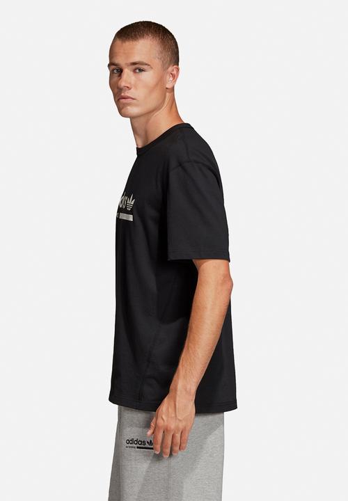 adidas Originals - Kaval short sleeve crew tee - black & white