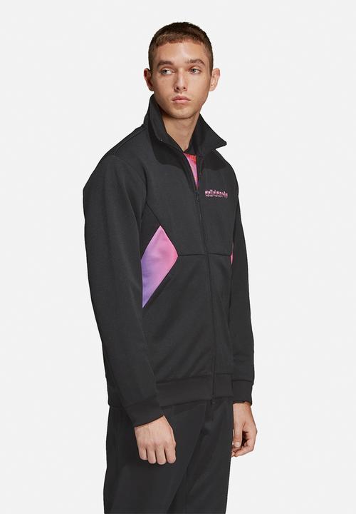 adidas Originals - Degrade tracksuit top - black