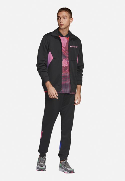 adidas Originals - Degrade tracksuit top - black