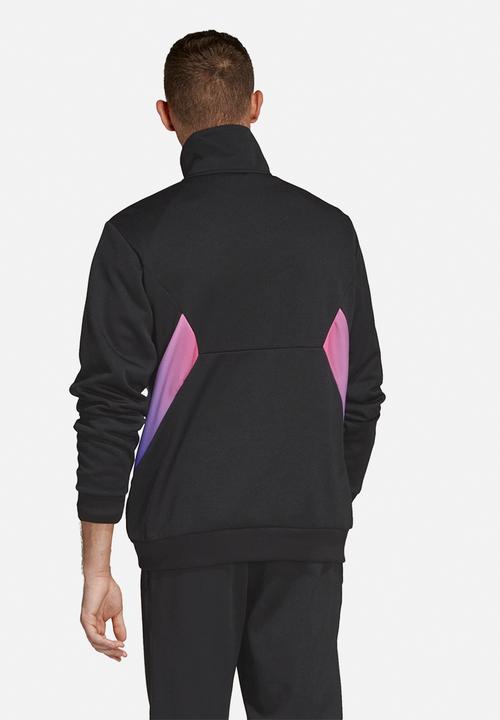adidas Originals - Degrade tracksuit top - black