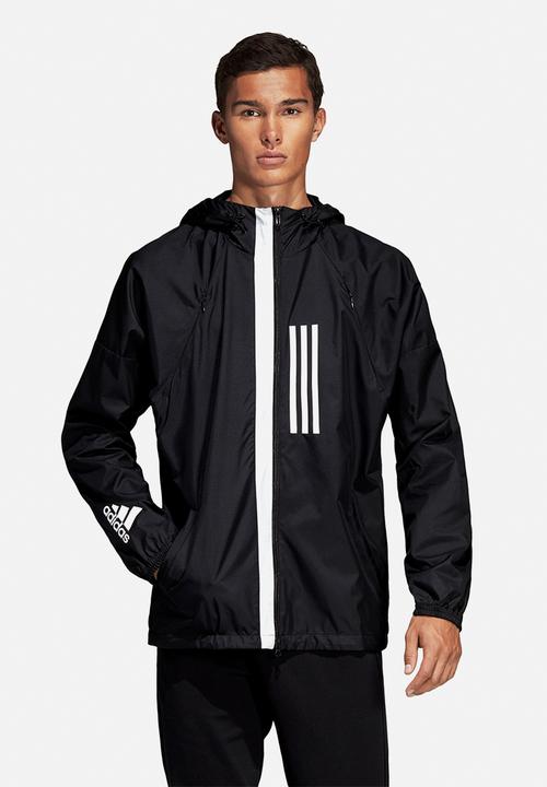 Windbreaker jacket - black adidas 