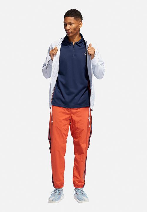adidas Originals - Seersucker coach jacket - grey