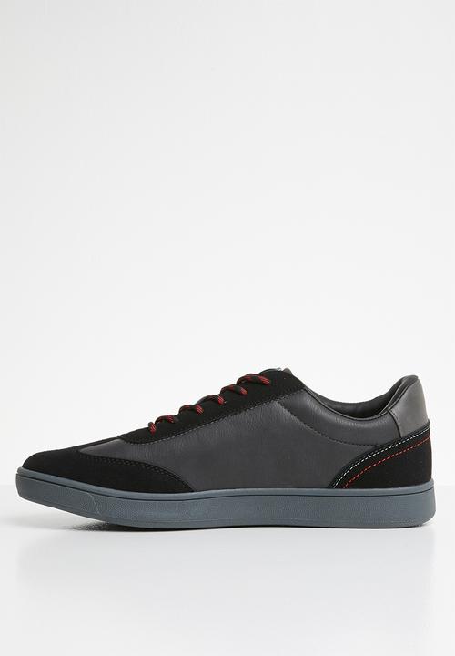 Sergio Tacchini - Round toe GS 180616 sneaker - black & grey