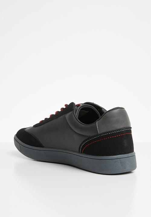 Sergio Tacchini - Round toe GS 180616 sneaker - black & grey