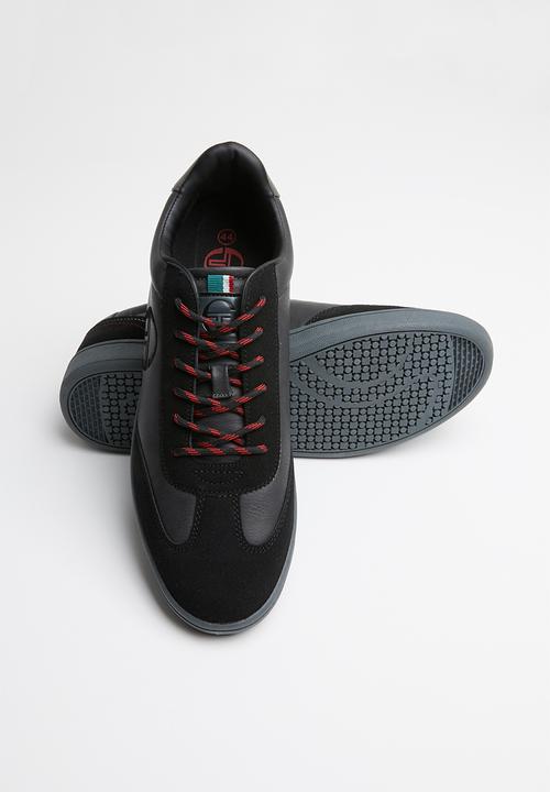 Sergio Tacchini - Round toe GS 180616 sneaker - black & grey