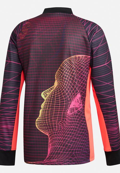 adidas Originals - 3D Goalie polo - purple & black