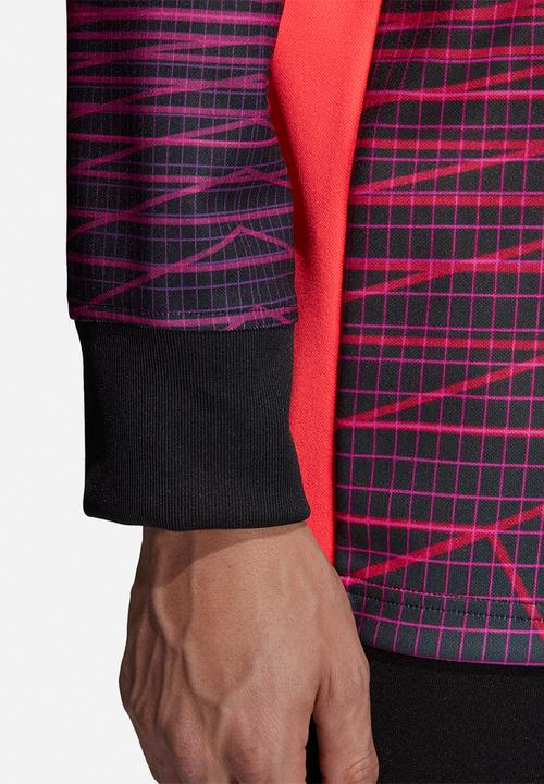 adidas Originals - 3D Goalie polo - purple & black
