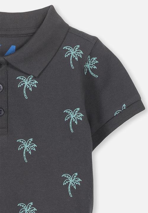 Cotton On - Kenny polo - black