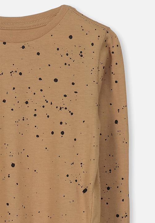 Cotton On - Tom long sleeve tee - brown 