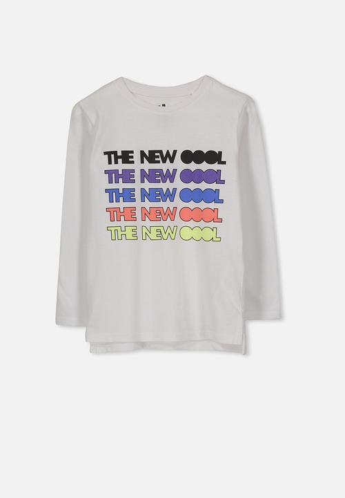 Cotton On - Tom ls tee - grey 