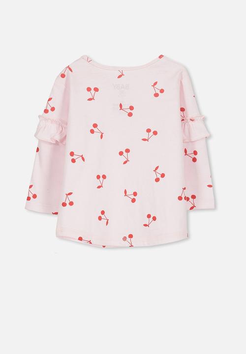 Cotton On - Ginger long sleeve tee - pink