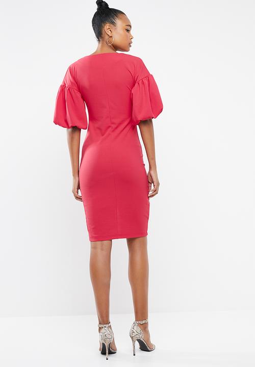 STYLE REPUBLIC - Volume sleeve dress - pink