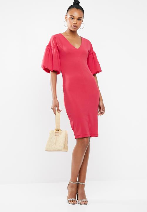 STYLE REPUBLIC - Volume sleeve dress - pink