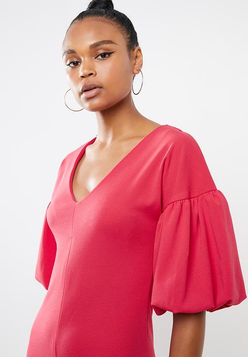 STYLE REPUBLIC - Volume sleeve dress - pink