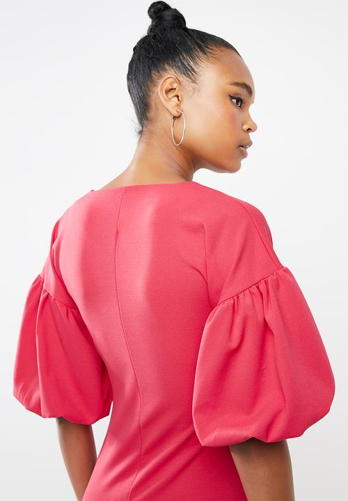 STYLE REPUBLIC - Volume sleeve dress - pink