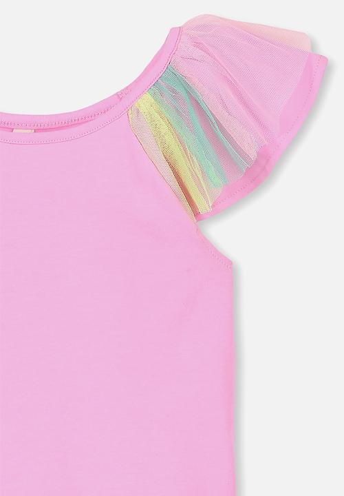 Cotton On - Lana short sleeve - pink