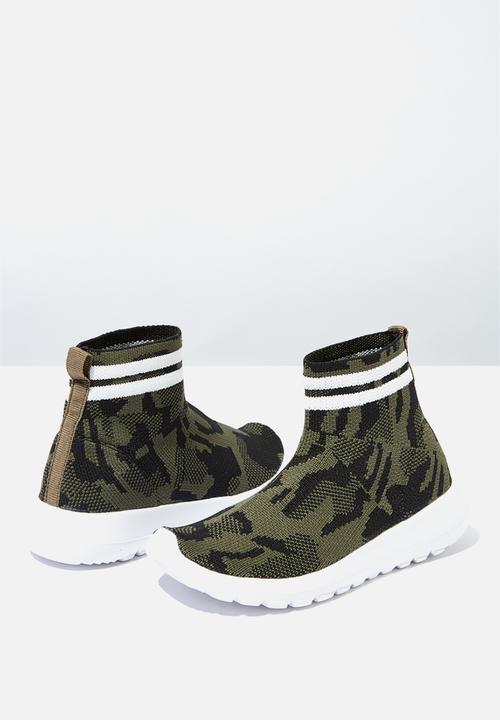 Cotton On - Knit trainer - green 