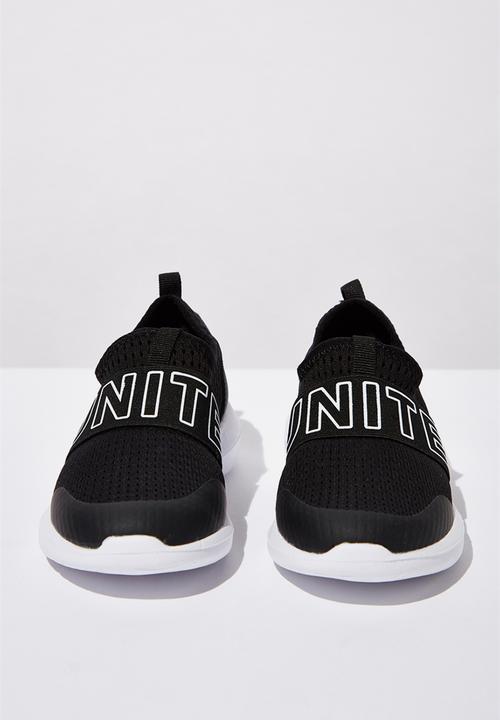 Cotton On - Evolve mesh elastic slip on - black