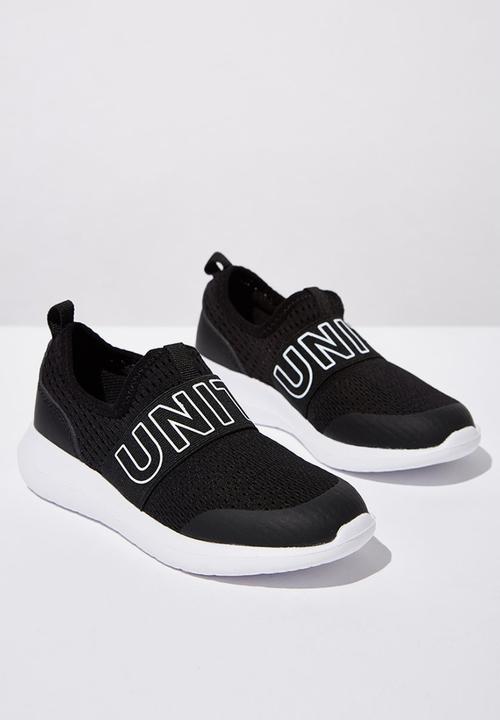 Cotton On - Evolve mesh elastic slip on - black