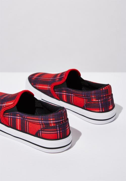 Cotton On - Classic slip on - red 