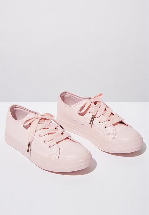 Cotton On - Classic trainer lace-up - pink