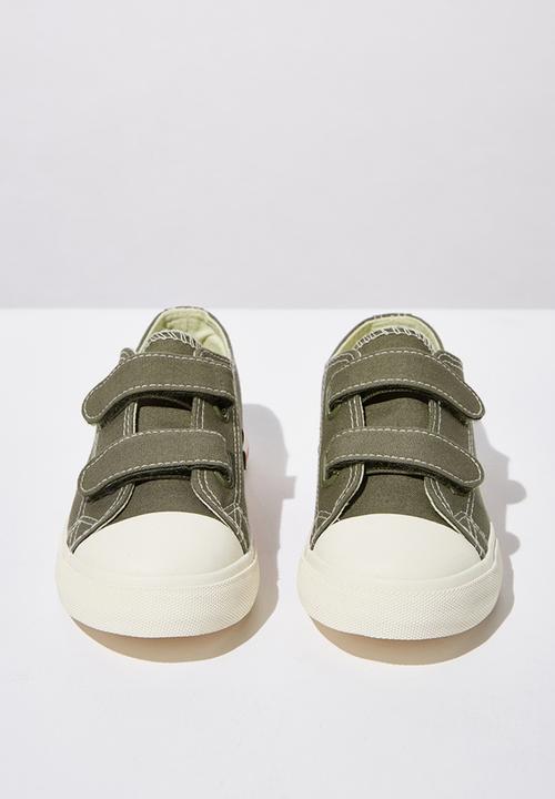 Cotton On - Classic trainer multi strap - khaki