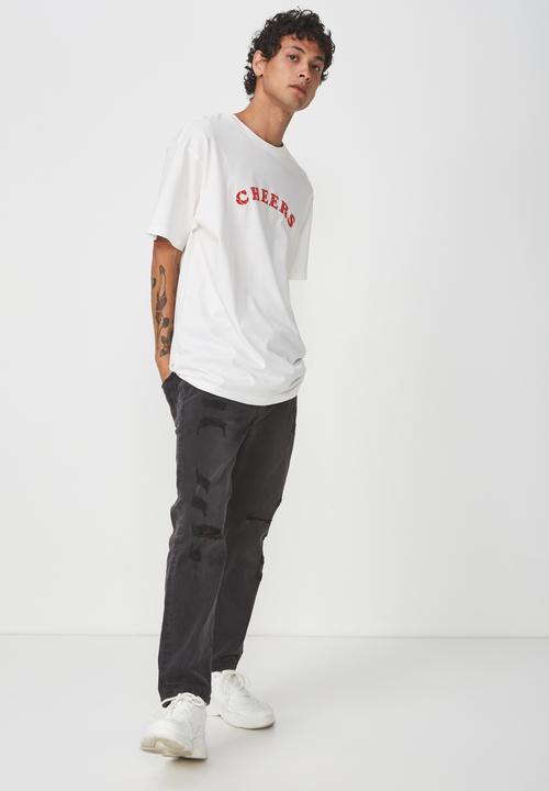 Cotton On - Cheers Dylan tee - white