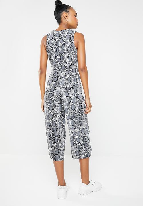 Superbalist - Suit style jumpsuit - grey