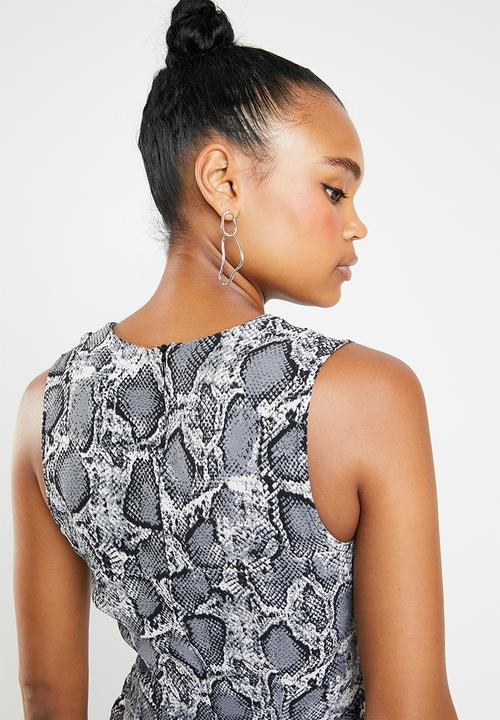 Superbalist - Suit style jumpsuit - grey