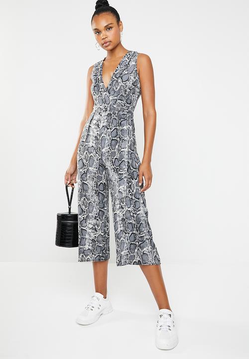 Superbalist - Suit style jumpsuit - grey