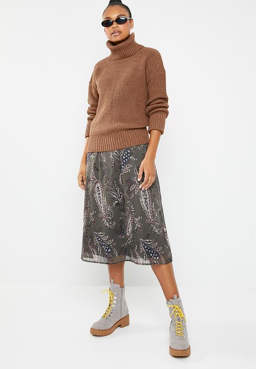 Superbalist - Chunky roll neck - rust