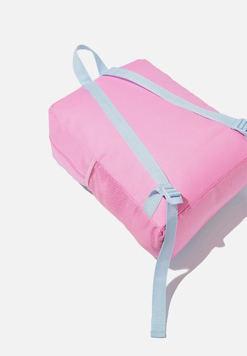 Cotton On - Back to school backpack - pink & blue 