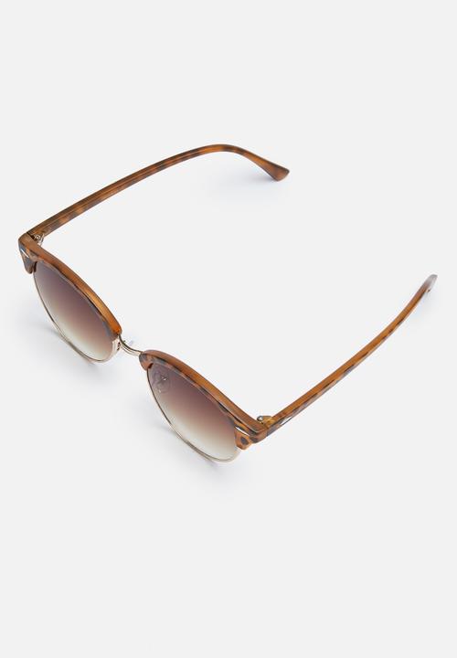 Superbalist - Cage sunglasses - tortoise/gold