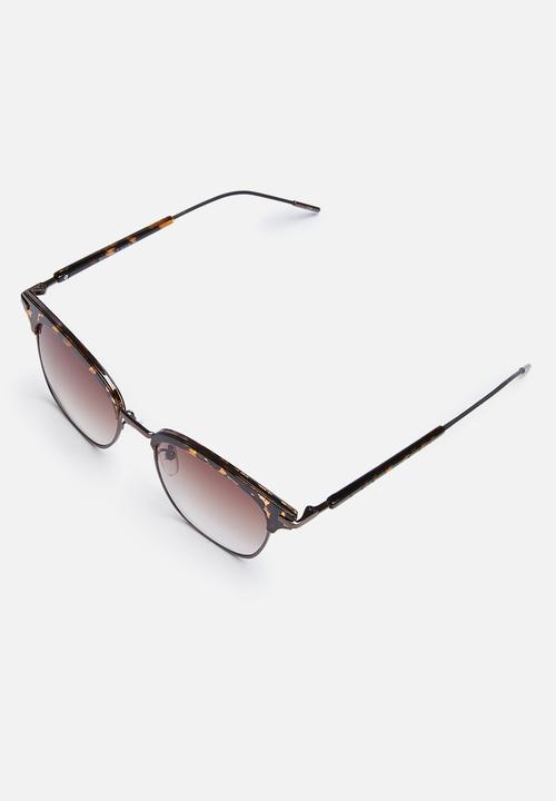Superbalist - Clubmaster sunglasses - tortoise/brown
