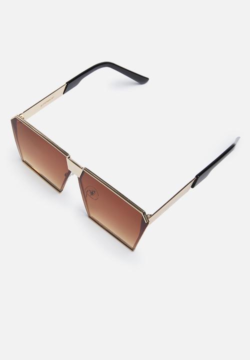Superbalist - Minaj sunglasses - gold & brown