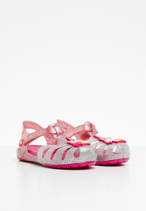 Crocs - Kids crocs isabella charm sandal k - pink