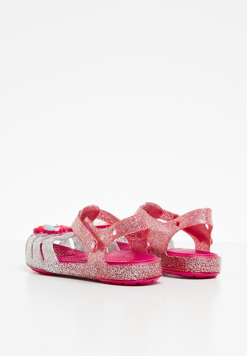 Crocs - Kids crocs isabella charm sandal k - pink